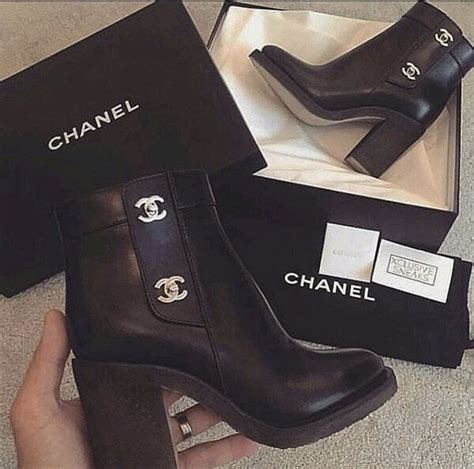 chanel shoes for men dressy|Chanel high heel boots.